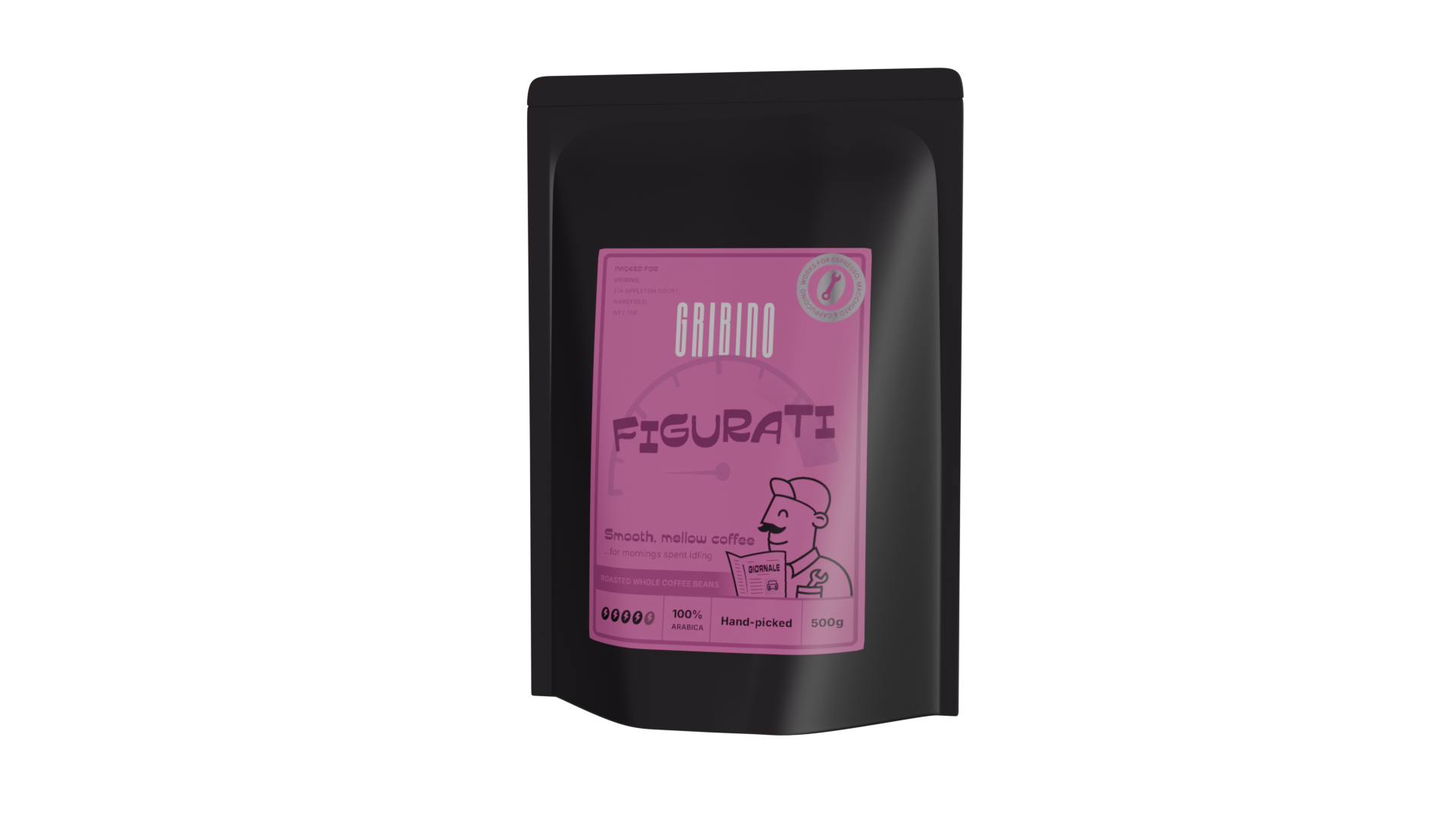 Gribino Figurati - Easy-drinking coffee